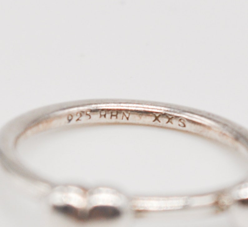 Size Hans Henrik Nygaard Danish 925 Silver Stacking Ring about 15 mm US 5