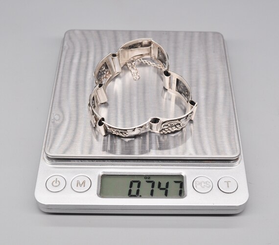 Vintage Scandinavian 830 Silver Link Bracelet. Length 20 Cm Vintage Scandinavian 830 Silver Link Bracelet. Length 20 Cm