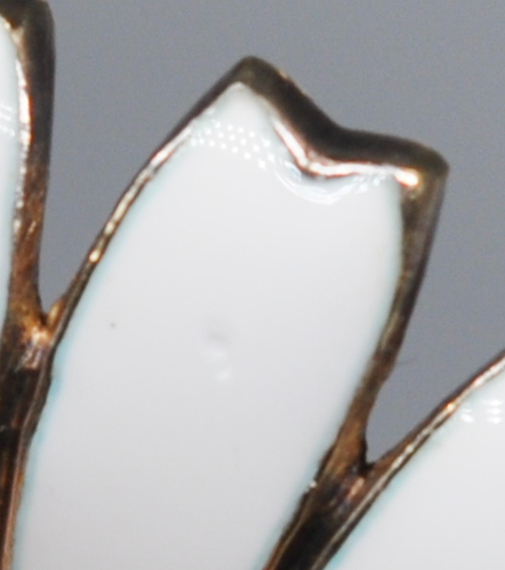 ジョージ ジェンセン デンマーク製ホワイトエナメル 925 スターリング