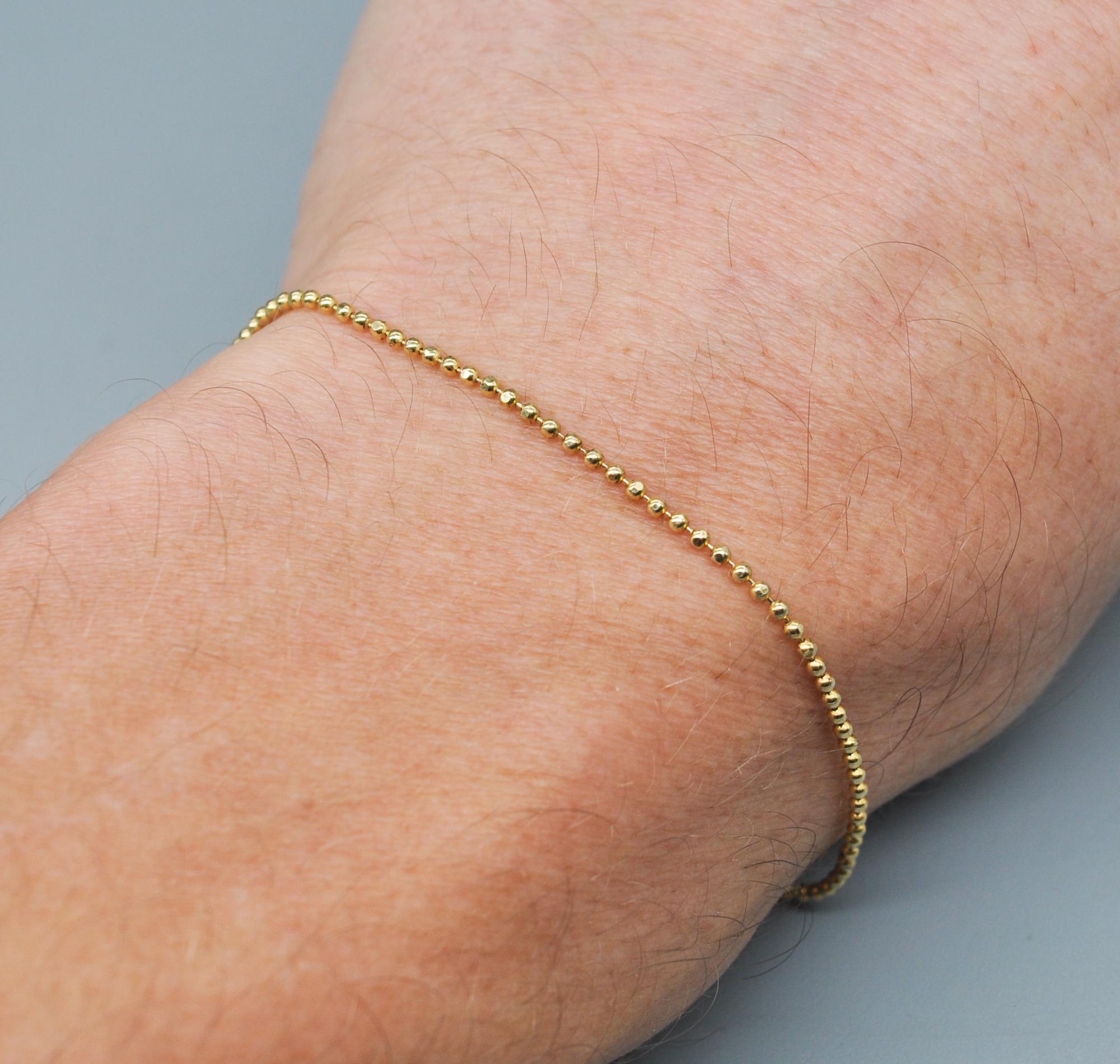 Bracelet vintage en argent 835 à maillons torsadés, style moderne du milieu du siècle, 18,28 g, 19 cm - France