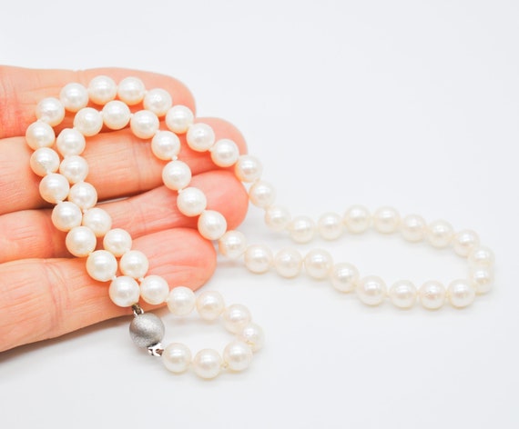 Jka 925 pearl necklace sale