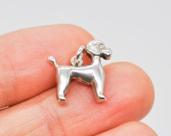 Vintage Sterling Silver Charm, Pendant "The Dog".