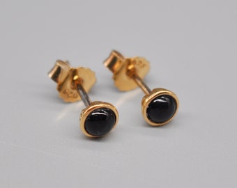 Christina CDL Danish Gold Plated 925 Sterling Silver Stud Earrings.