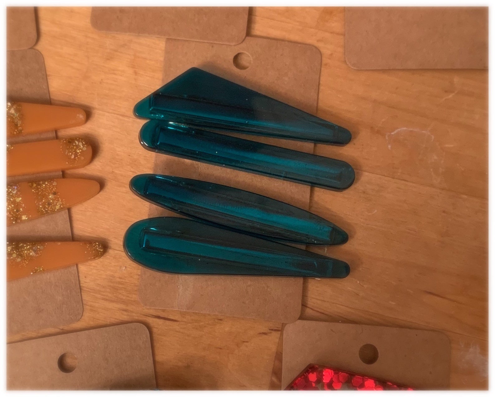 Barrette sets of 4 Etsy