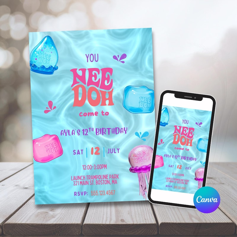 Needoh Template - Etsy