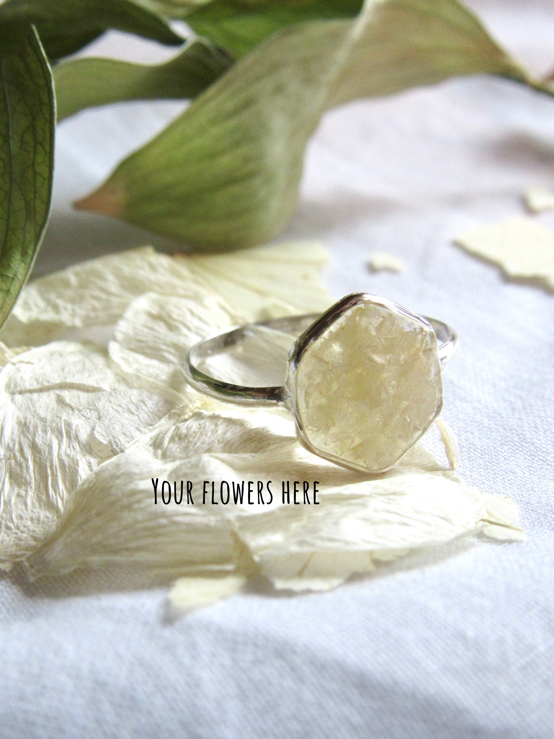 Funeral flower store preservation jewelry