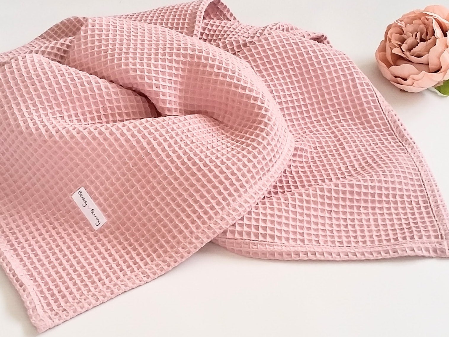 Waffle Baby Blanket Toddler Blanket Etsy UK