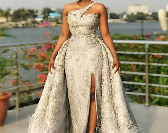 formal african gown