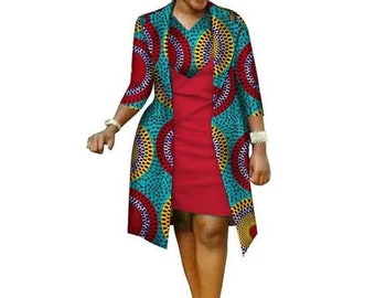 kitenge coat designs for ladies