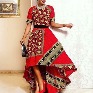 Kitenge Maxi Dress Etsy