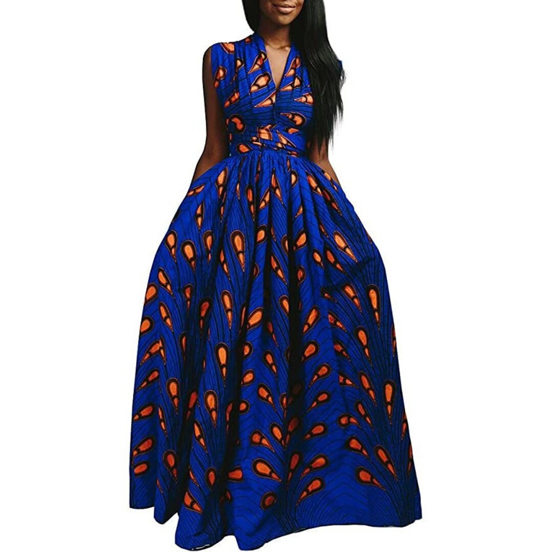 African Wedding Dress for Women/ankara Party Dress/african Traditional