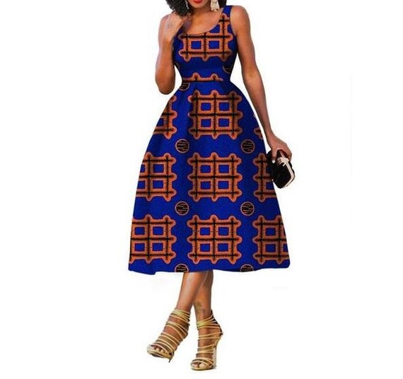 Umeki Spin aantrekkelijk African Dress African Clothing African Print Dress Ankara - Etsy Finland