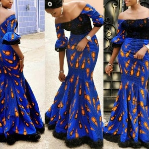 African maxi dress / African print / Ankara dress / African clothing for women / African prom dress / African wedding dress / African dress