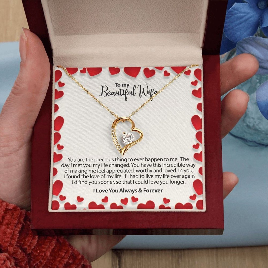 Collier Cœur French Love Pour Femme - Cadeau Saint-Valentin Anniversaire | Pendentif Or Et Grenat