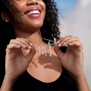 Custom Name Necklace, Cursive Name Pendant, Personalized Gift For Her, Gift for Her, Personalized  Jewelry, Unique Gifts