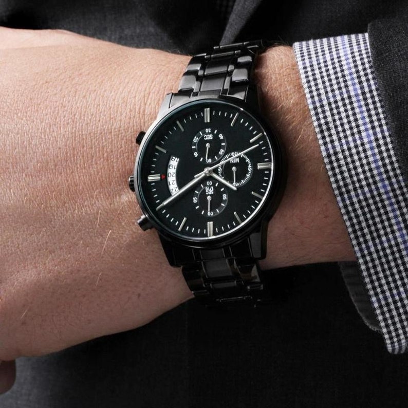 engravable mens wrist watches