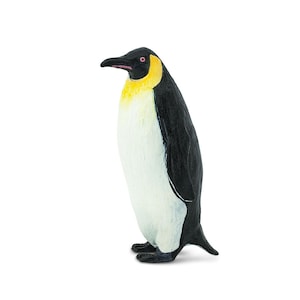 EMPEROR PENGUIN Bird Animal Figurine Figures Large Miniature Figurines Realistic Plastic Model Safari LTD Diorama Toy Arctic Cake Toppers