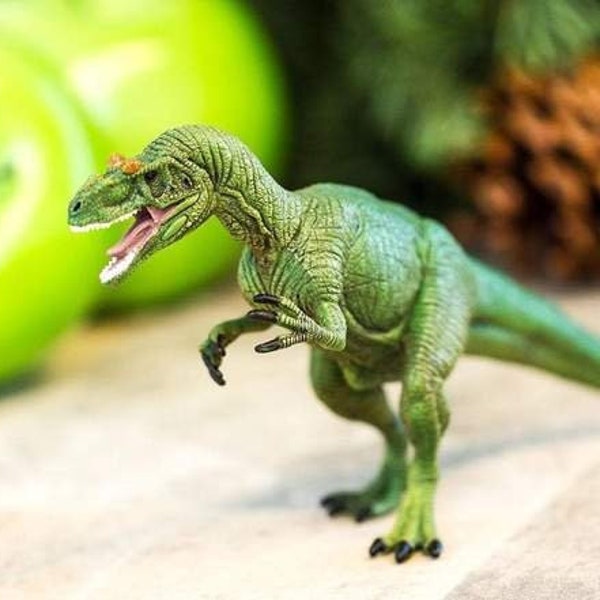 ALLOSAURUS Dinosaur Figurines Dino Figure For Crafts Plastic Toy Animal Craft Ideas Supply Educational Realistic Collectible SAFARI LTD