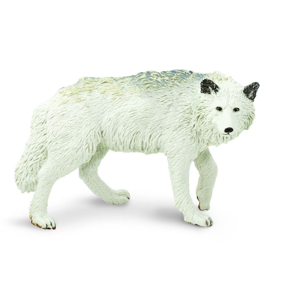 Safari LTD White Wolf Figurine - Arctic Animal Model - Etsy