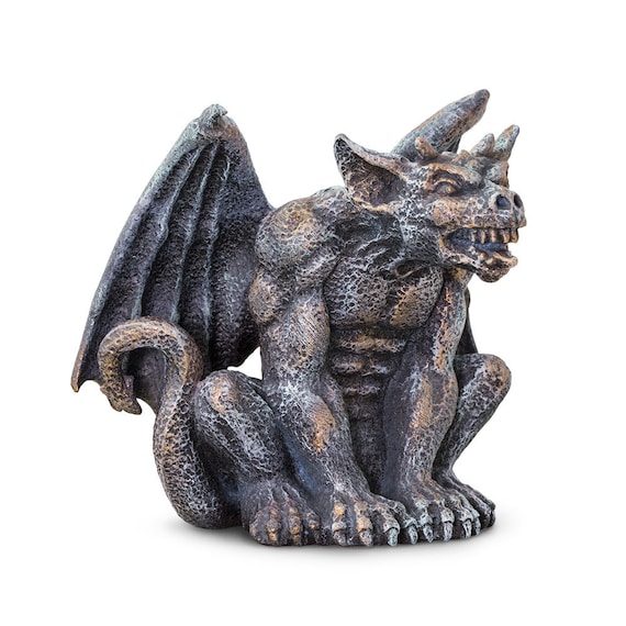 GARGOYLE FIGURINE Large Miniature Safari LTD Figures Figurines