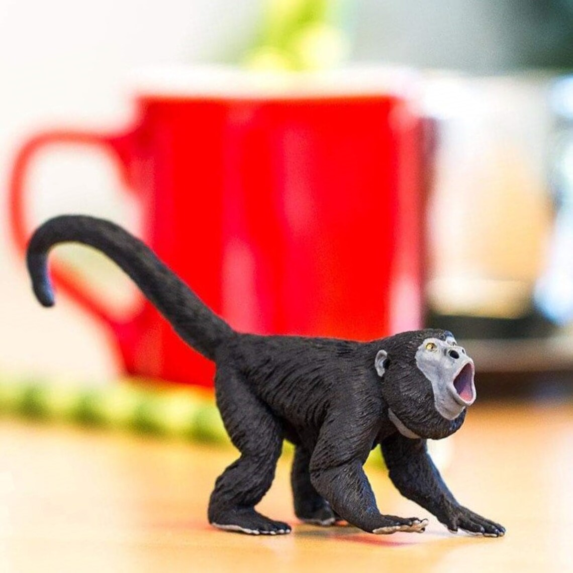 HOWLER MONKEY Figurine Figures Large Miniature Figurines Etsy