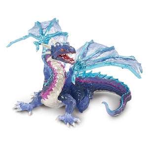 CLOUD DRAGON BLUE Figurine Large Miniature Safari Ltd Figures Figurines Plastic Collectible Toy Fantasy Folklore Creature Statue DnD Gaming