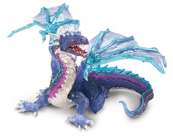 CLOUD DRAGON BLUE Figurine Large Miniature Safari Ltd Figures Figurines Plastic Collectible Toy Fantasy Folklore Creature Statue DnD Gaming