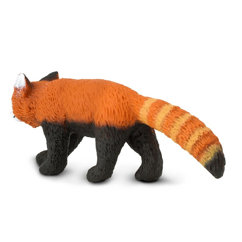 RED PANDA Figurine Figures Large Miniature Figurines Plastic Animal Figure For Crafts Collectible Realistic Model Safari LTD Fairy Garden image 4