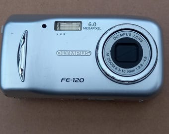 READ Olympus FE-47 Digital Camera (display Has Black Spot, Does