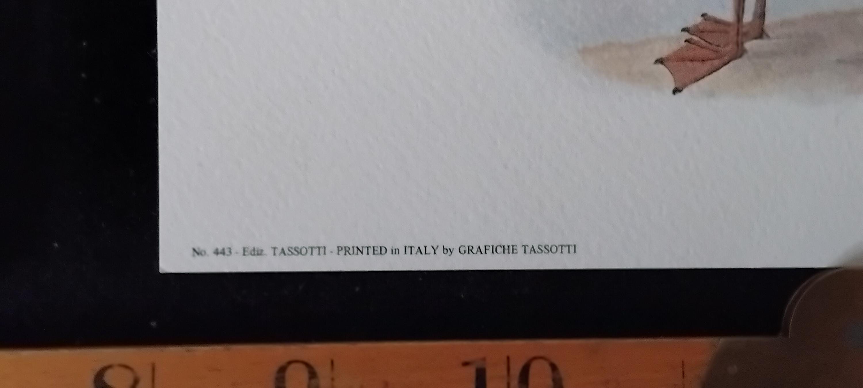 Vintage Prints Set of 4 Printed in Italy by Grafiche Tassotti - Etsy