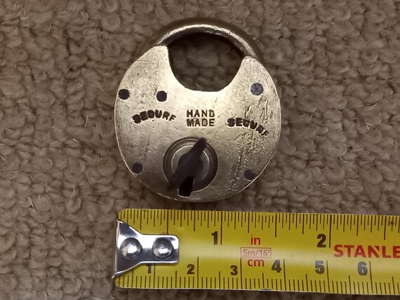 Sleutel 35 mm voor kistslot messing