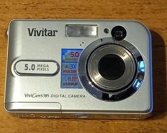 Vivitar Vivicam5385 Digital Camera - 5.0 Mega Pixels, 3x Zoom - Etsy