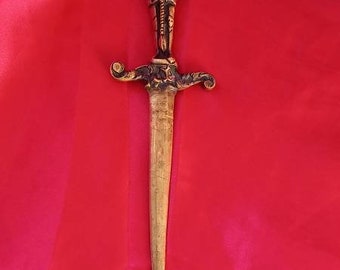 1950s could be earlier letter opener with a armored Knight for the handle in a suit of armour