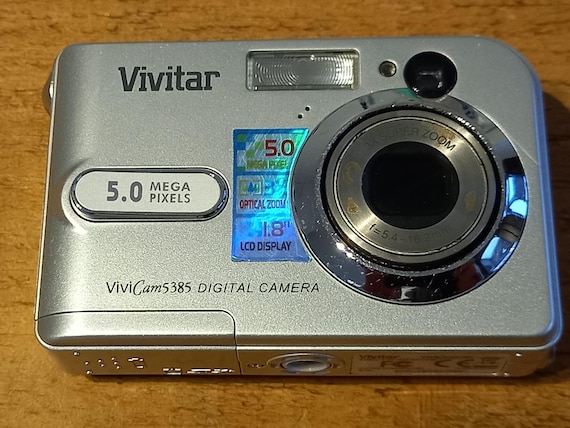 Vivitar Vivicam5385 Digital Camera - 5.0 Mega Pixels, 3x Zoom - Etsy