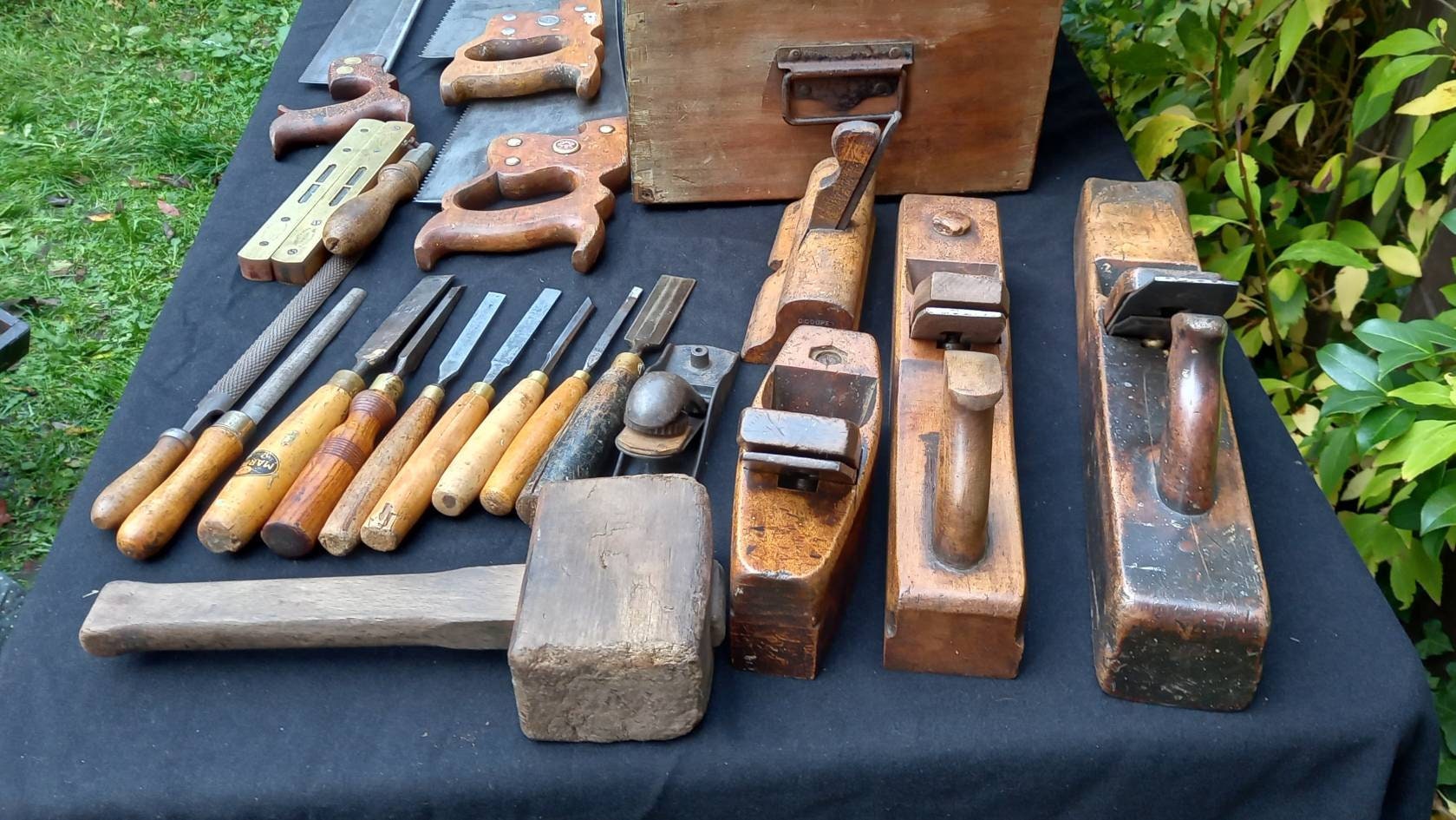 Joiners Tool Kit Circa 1920,lots of Pieces All in Good Used Condition