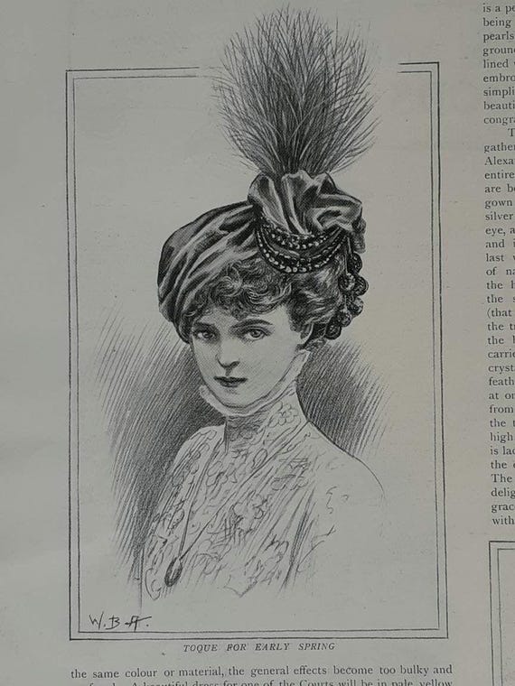 1909年のオリジナル版画 - Etsy 日本