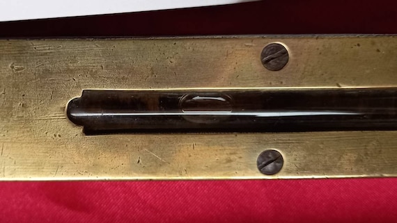アンティーク ジョン・ラボネ＆サン 真鍮製水準器 - 1887年 - Etsy 日本