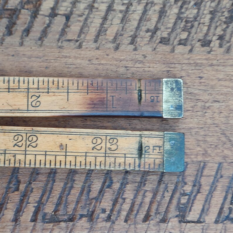 Light Brown Ruler 24inch Boxwood Folding Rule Rabone Made in England No1375 - Etsy Canada