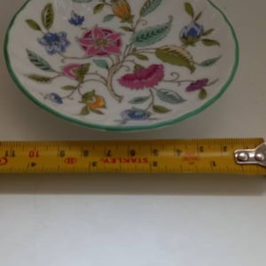 Minton Haddon Hall pin dish. Vintage pin dish.