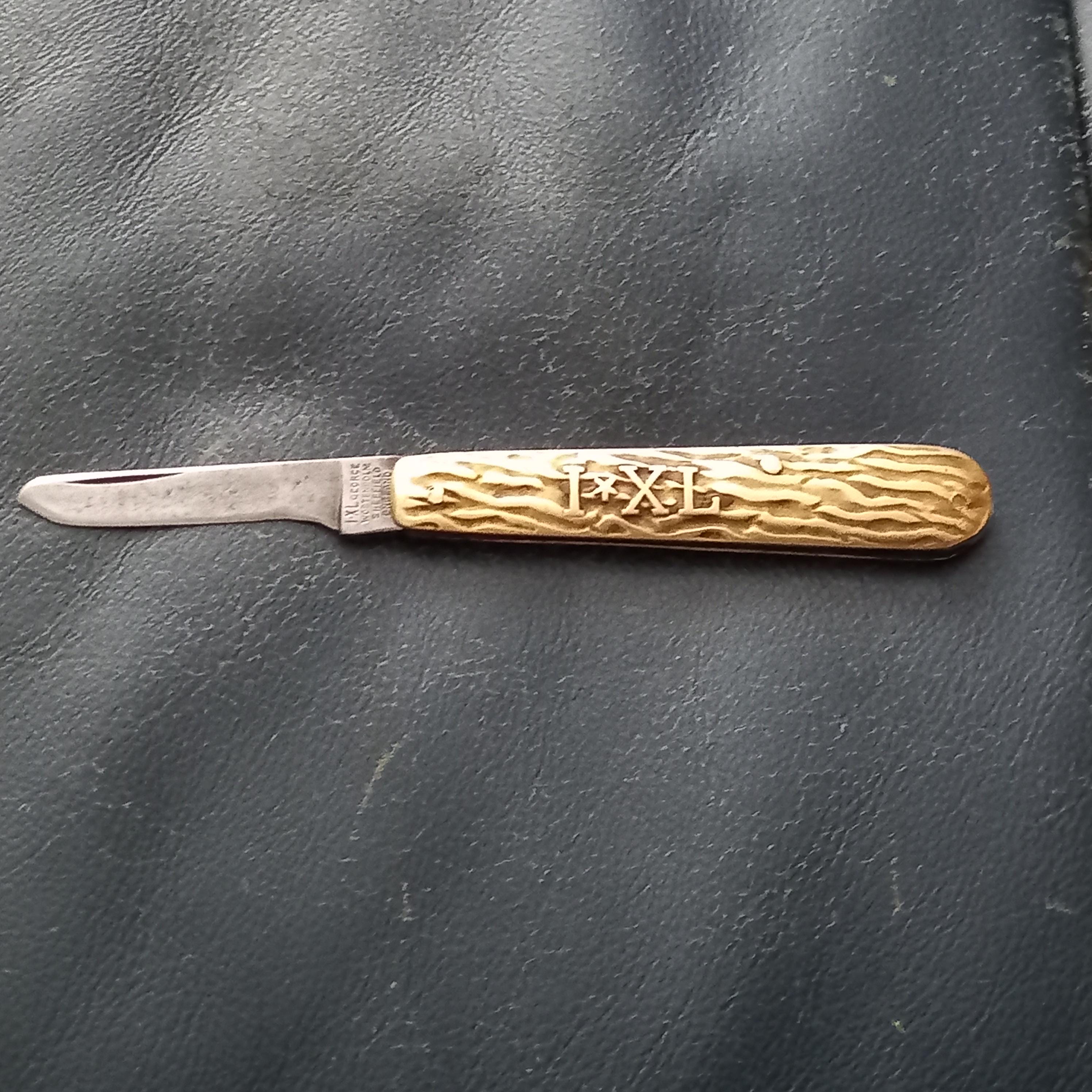 Vintage IXL George Wostenholm Sheffield Jack Knife: Circa 1900 - Etsy