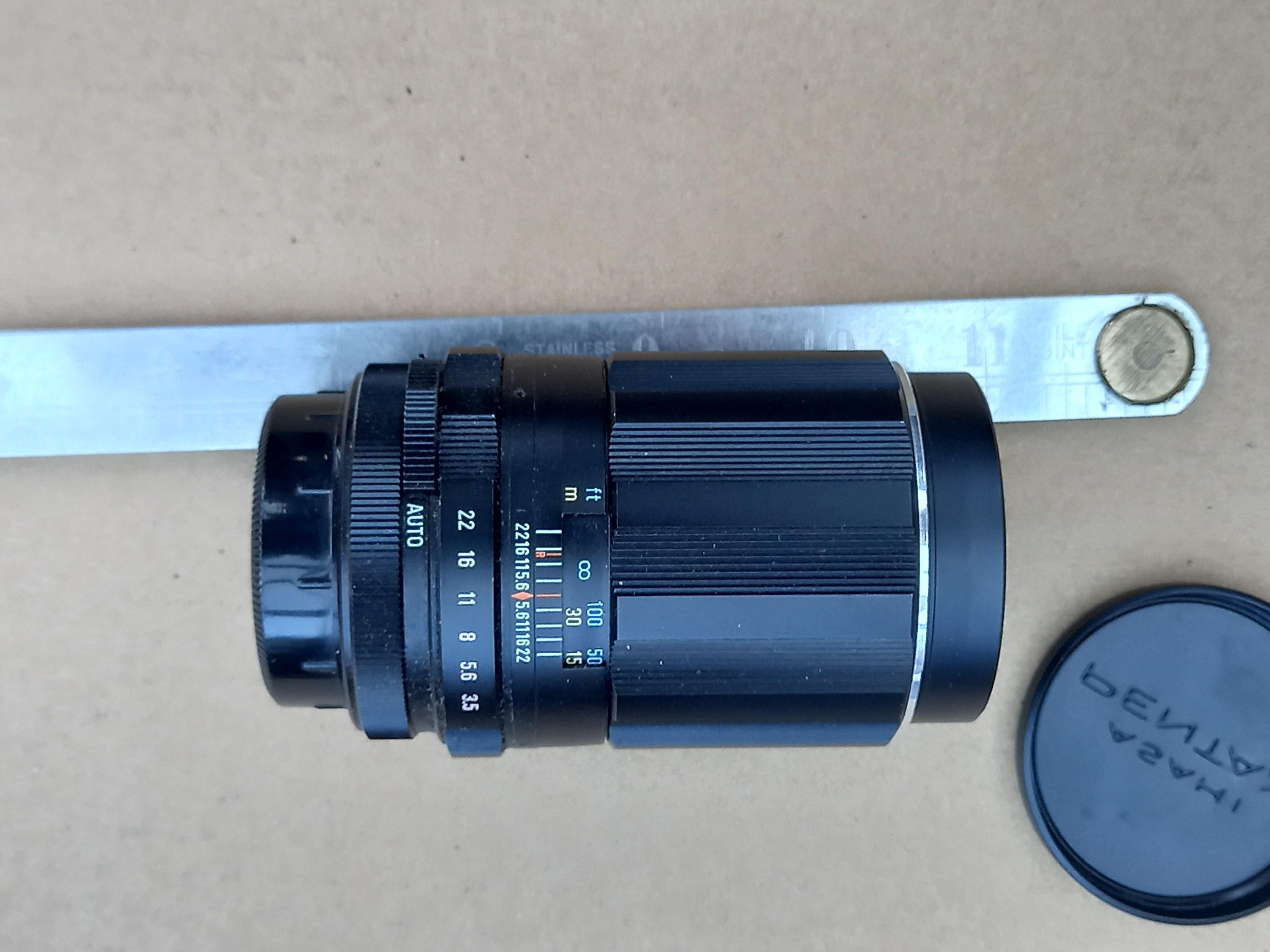 Asahi Pentax Opt.co.japan Super Multi Coated Takumar 1 3 5/135