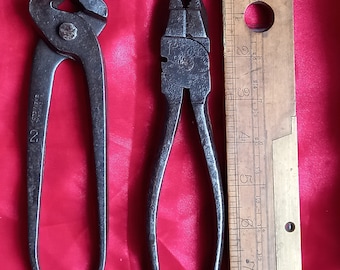 Juego de alicates y tenazas vintage Sheffield