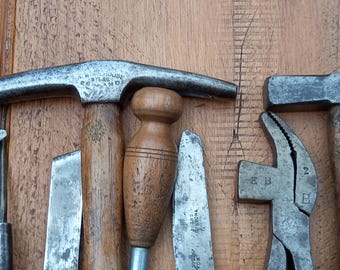 Petit Marteau Ancien – Outil Vintage En Acier, Pour Collection Ou Petit Bricolage