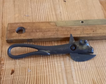 Antique Bull's Head Can Opener: Restored Vintage Kitchenalia