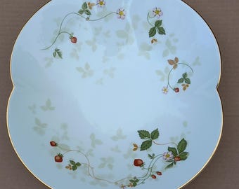 ヴィンテージ ウェッジウッド「ワイルドストロベリー」ファインボーン