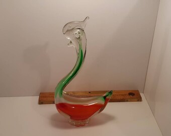 Art glass 1950 Italian.