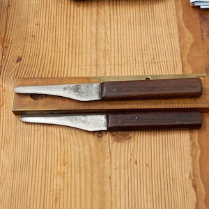 leather workers tool or cobblers tools,sympathetically cleaned in great used condition ready for work or join a collection