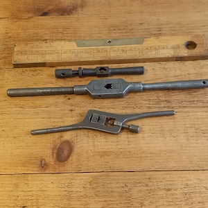 Vintage 3 Adjustable Die Wrenchs Adjustable Die Wrench, engineers Adjustable Die Wrench Vintage engineers Adjustable Die Wrench, engineers