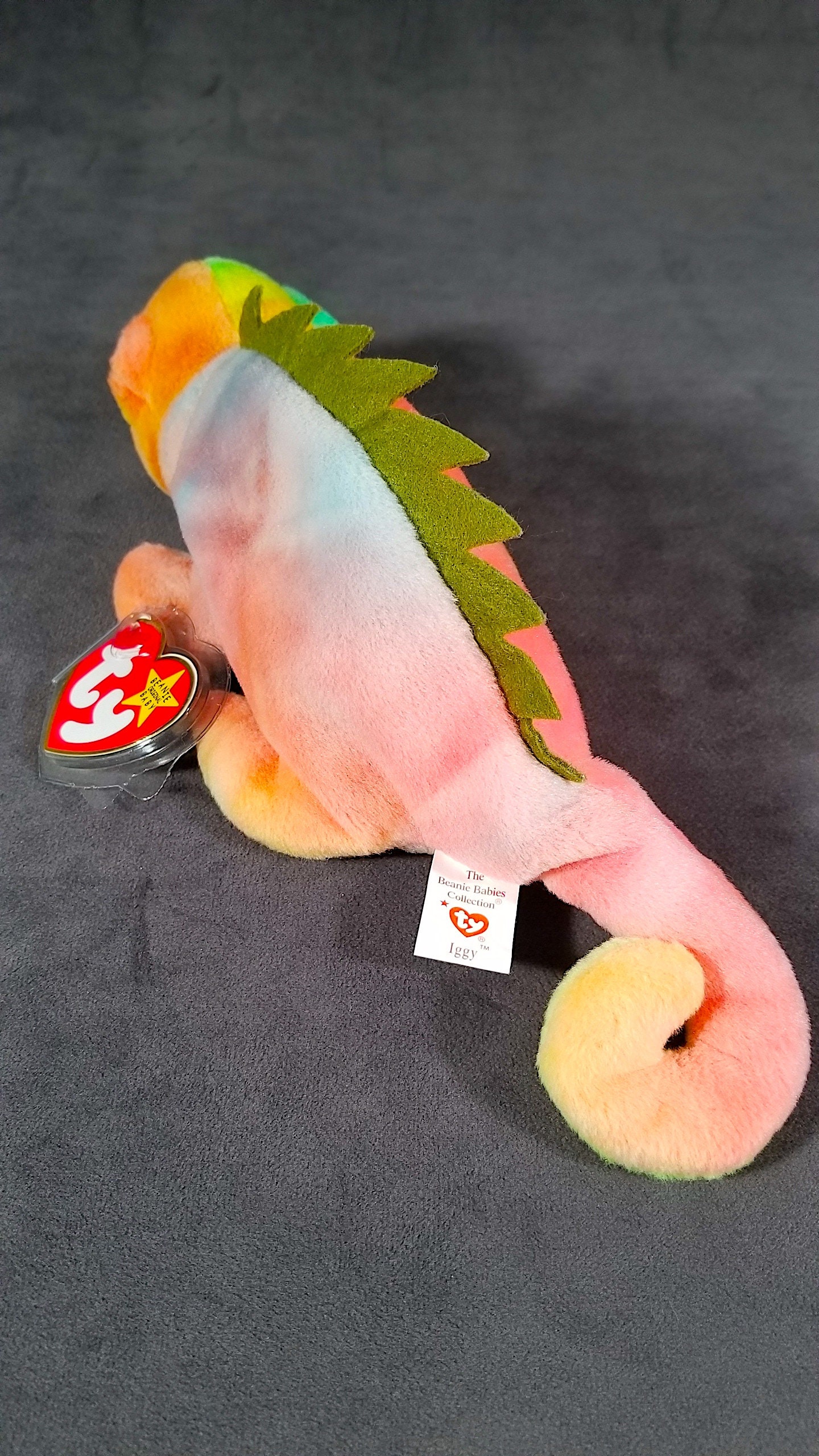 IGGY the IGUANA Ty Beanie Babies Original 1997 Rare Etsy