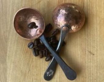 Handgesmede koffielepel